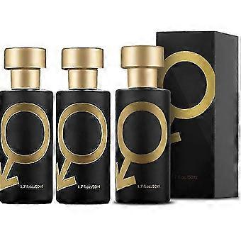 Pheromone Cologne for Men 3pcs, 50ml Long-Lasting Fresh Fragrance with Apple Sandalwood Cinnamon Peach, Boosts Confidence and Attraction