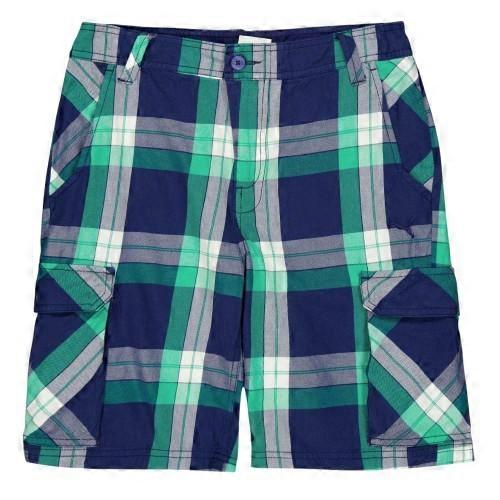 Puma Childrens/Kids Beach Checked Cargo Shorts