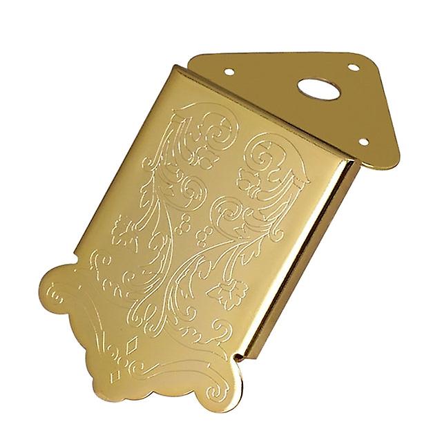 -Mandolin Tailpiece Bridge Back Hole Style For 3-6 Strings Cigar Box Guitar Part