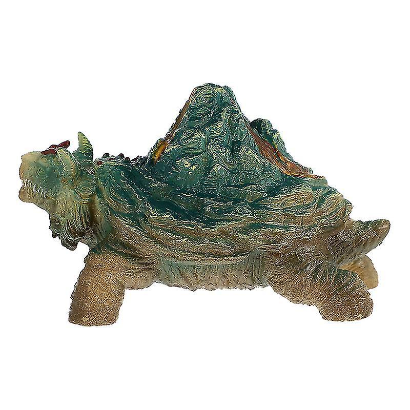 13X8.5x8cm Green Toy Gift Baskets Xuan Wu Plaything For Kids Ancient Mythology Creature Plaything Fo