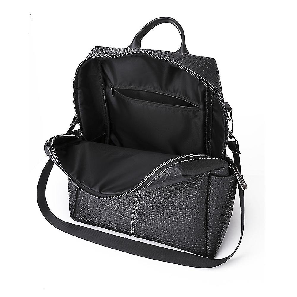 Casual Women's Pu Backpack Simple And Versatile Outdoor Travel Backpack