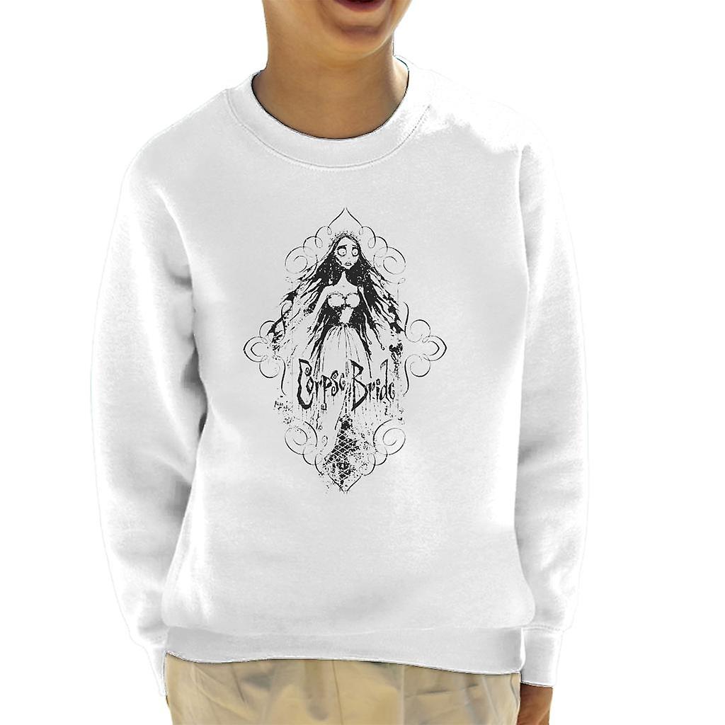 Corpse Bride Emily Flying Kid's Sweatshirt