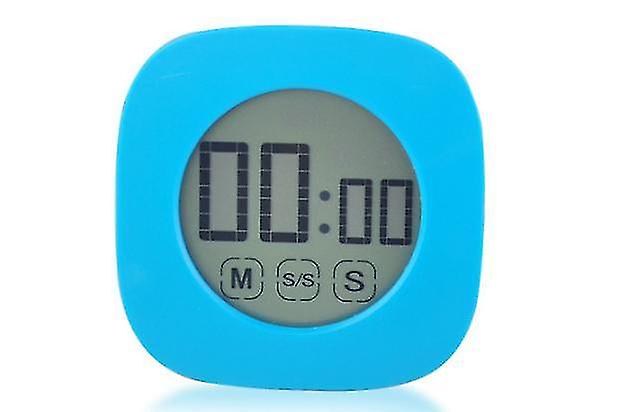 1pcs Touch Screen Student Timer Learning Timer With Clock Adjustable Mute Kitchen |kitchen Timers