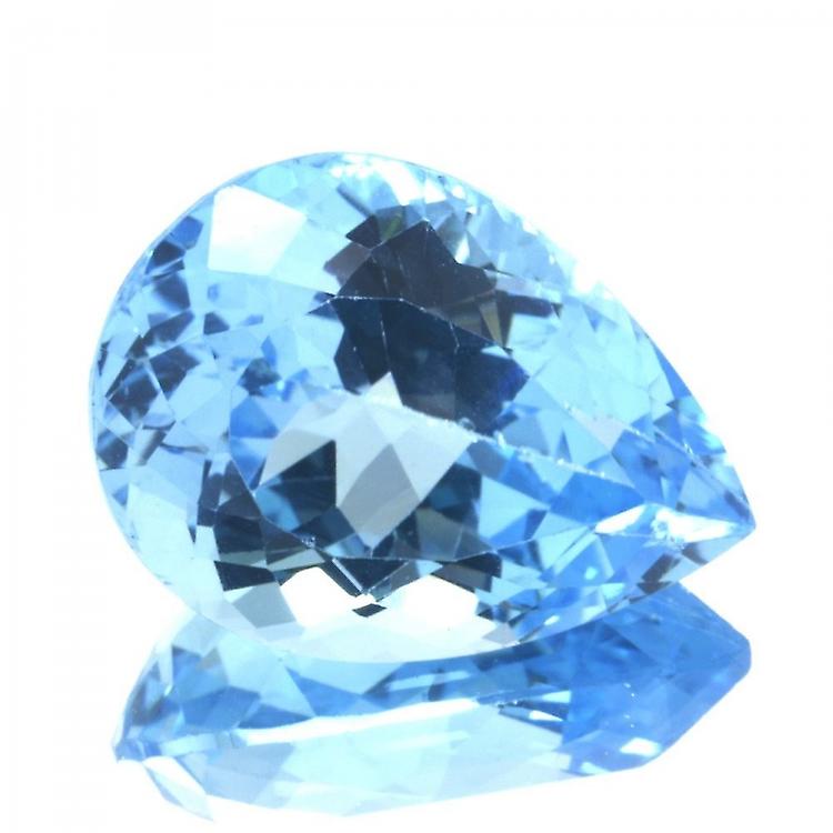 27.37ct Swiss Bluetopaz Pear Cut awo32