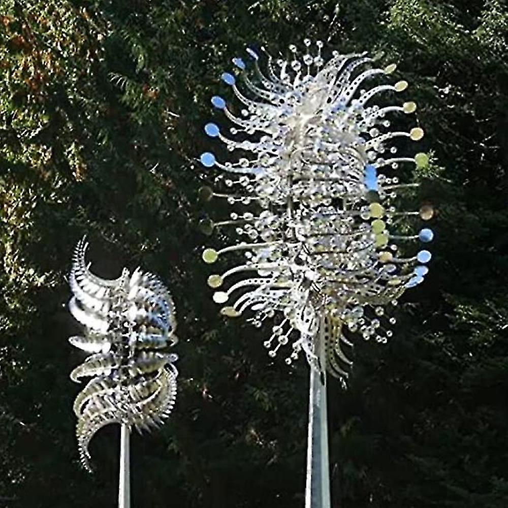 Outdoor Rotating Metal Wind Chimes