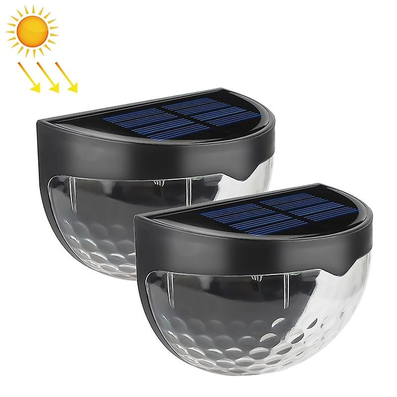 2 PCS Outdoor LED Solar Wall Light