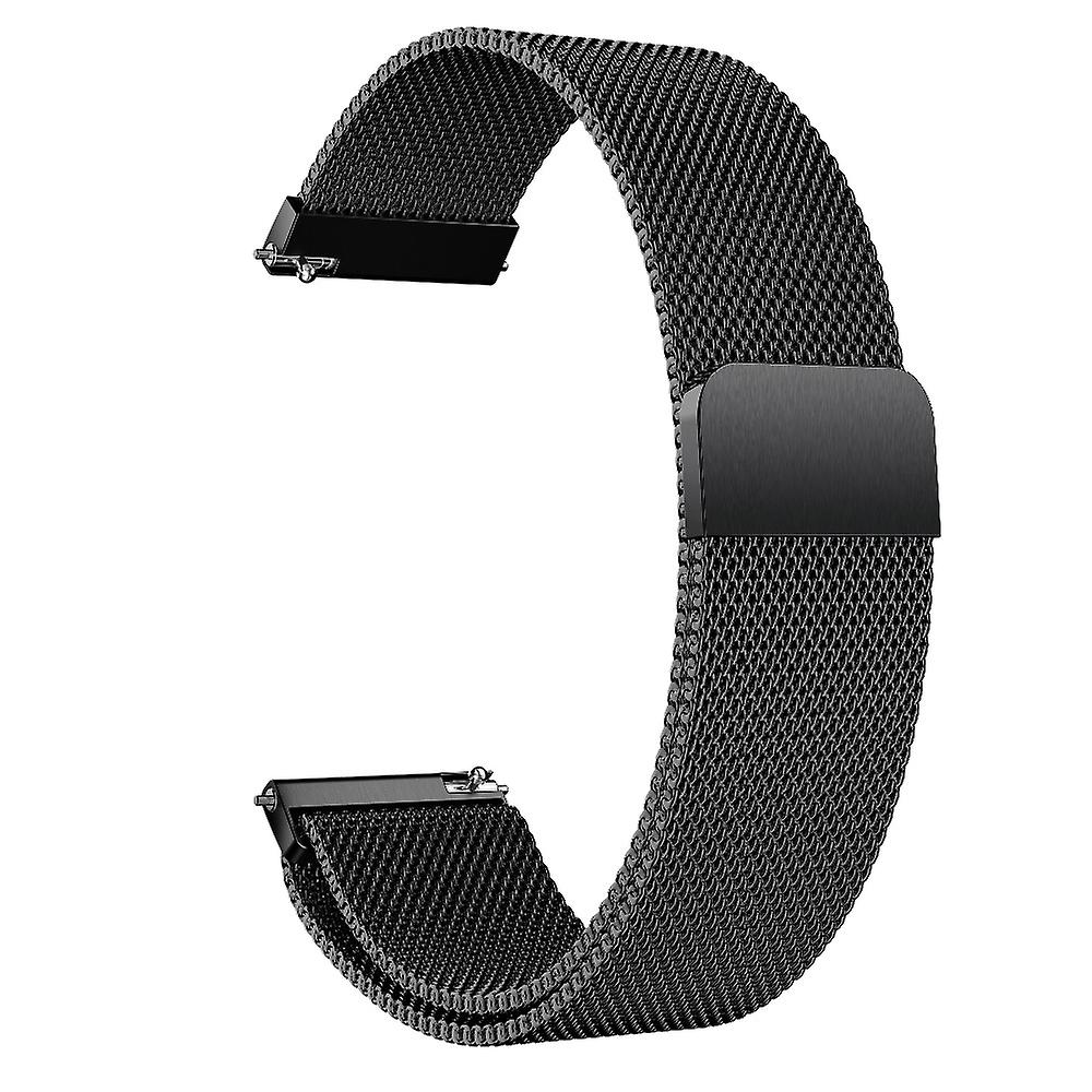 For Galaxy Watch Active Milanese Strap(Black)