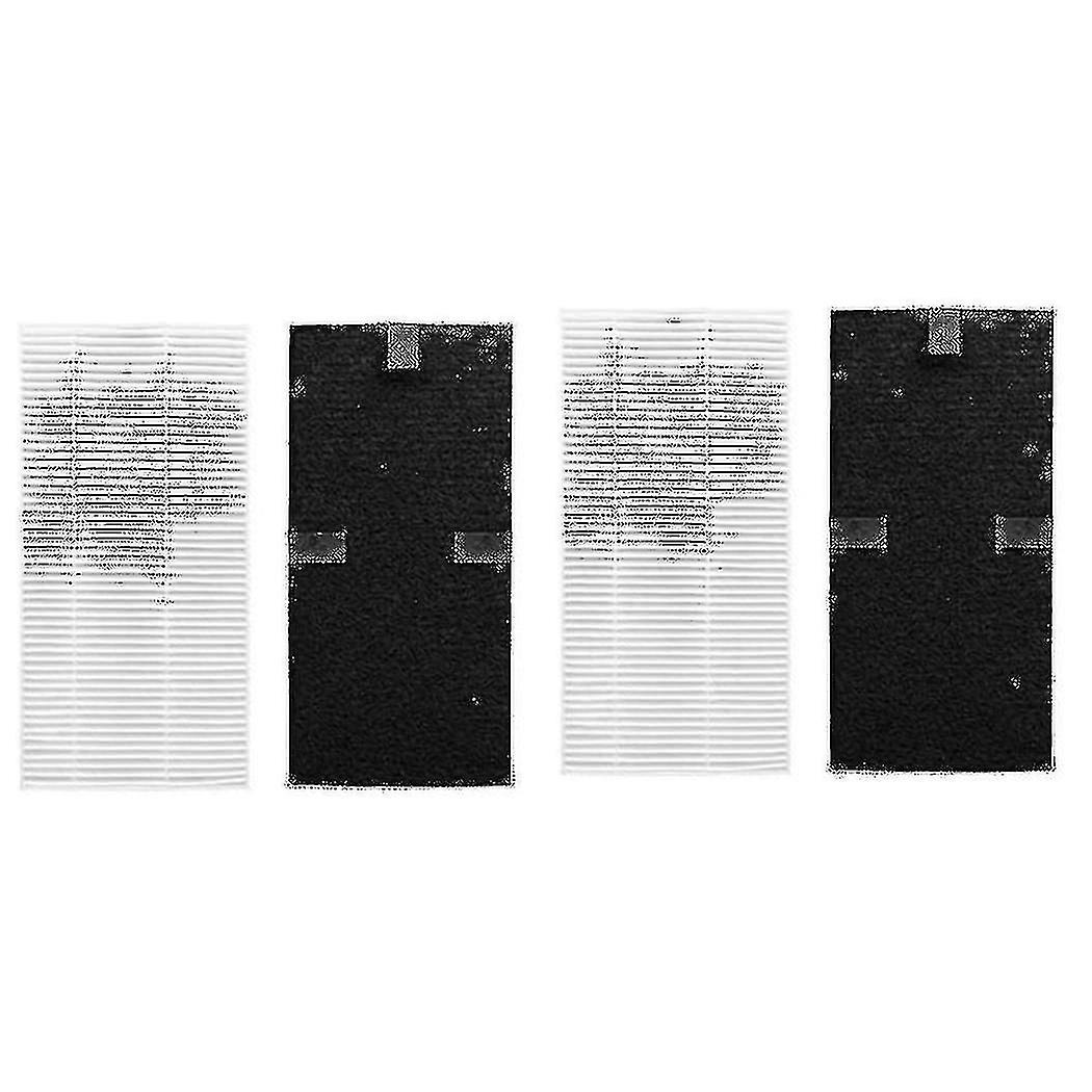 4pack Purifier Filter For Hrf201b,replacement U Hepa Filter For Frf102b& Filter U,hrf201b,hht290,et