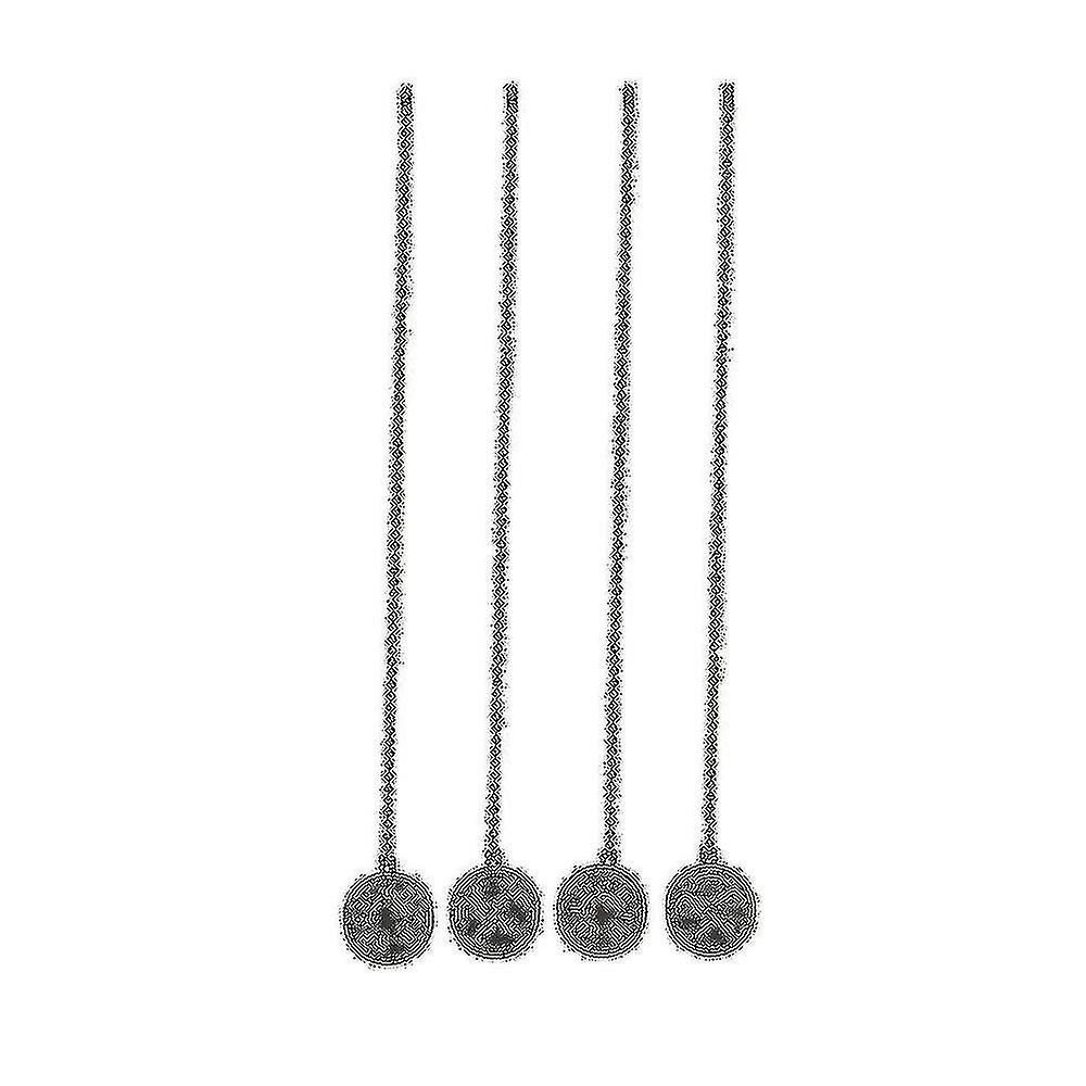 Ceiling Fan Pull Chain Set, 4 Pieces Bulb And Fan Pattern Pull Chain Extension Fan Pull Chain Penda