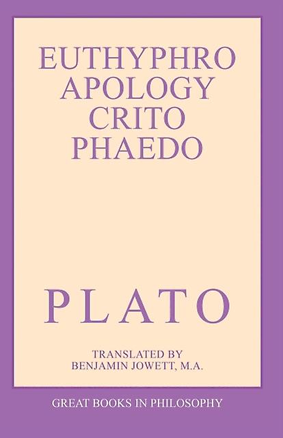 The Euthyphro Apology Crito And Phaedo by Plato Paperback Book