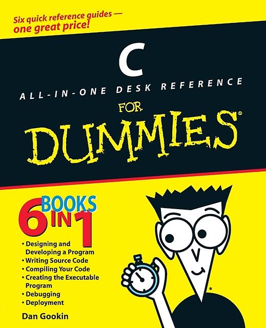 C Allinone Desk Reference For Dummies by Dan Gookin Paperback