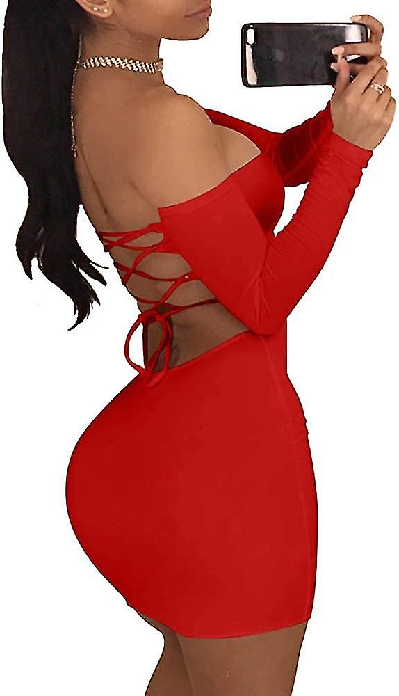 المرأة مثير كتف واحد بالإضافة إلى حجم بلا أكمام Ruched Bodycon حزب طويل اللباس S-3XL