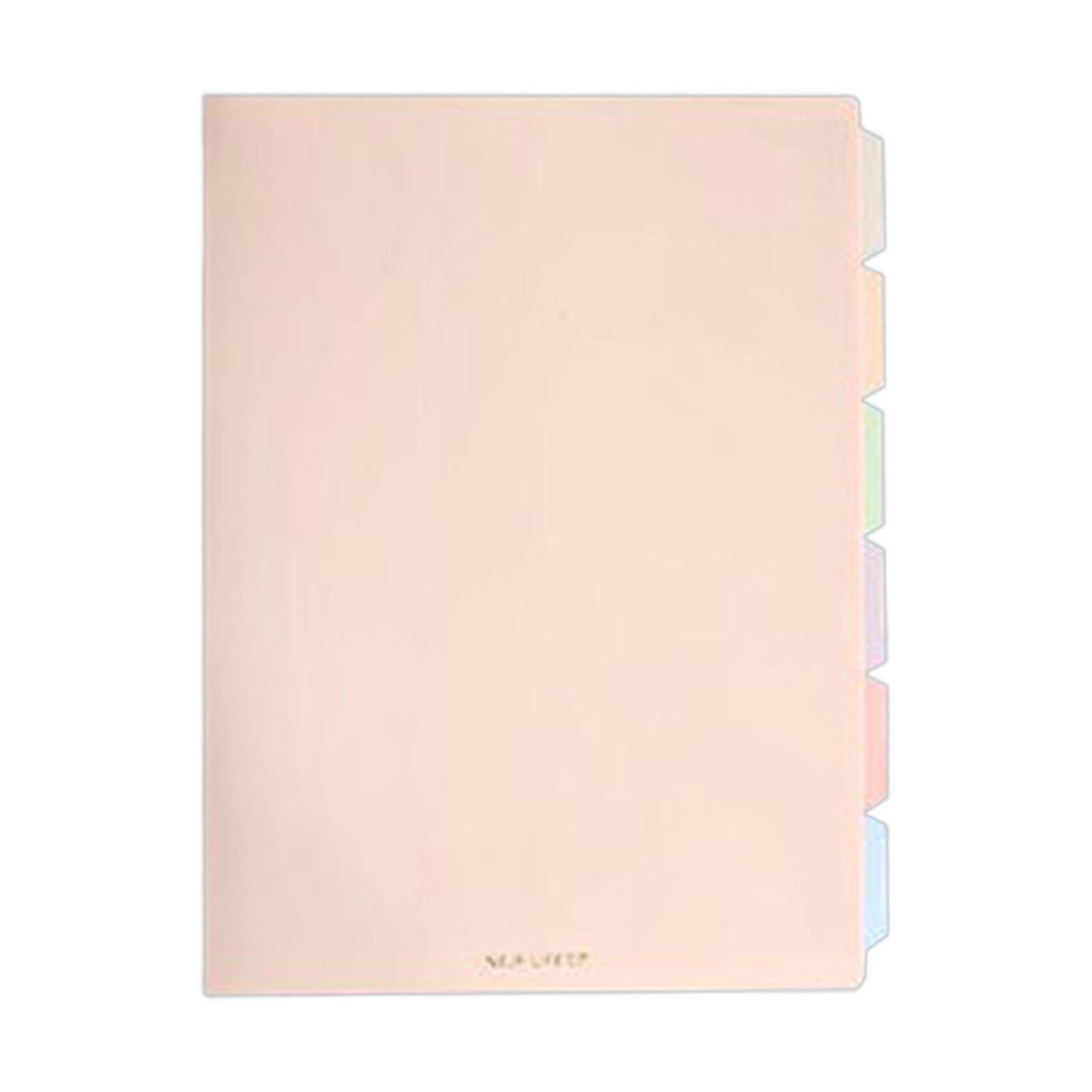 Ring Binder Notebook Refillable A5/b5 120 Lined Pages Ink-proof For Women Men