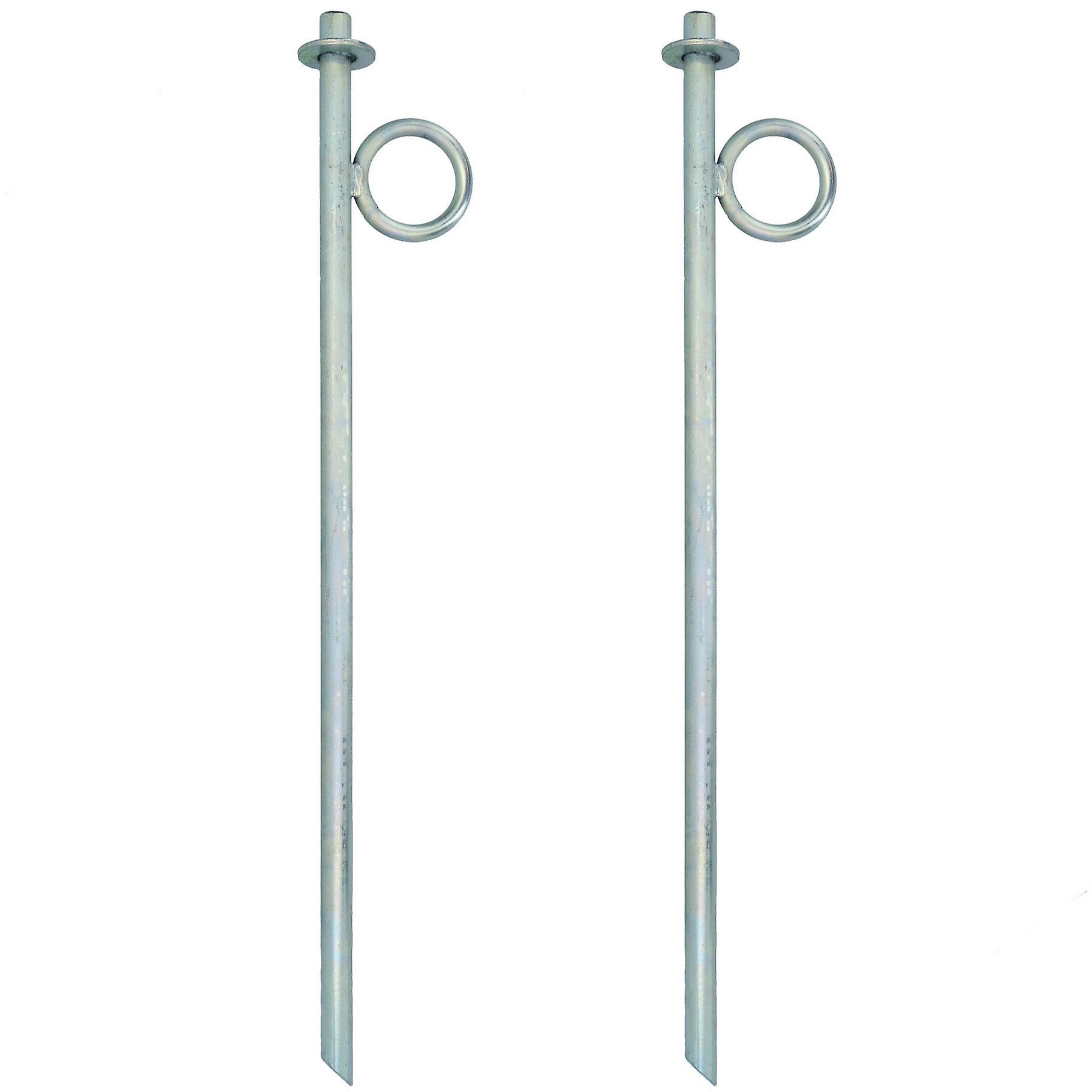 2 Pack Extra Heavy Duty 60cm Awning Marquee Gazebo Peg Tent Stake Camping