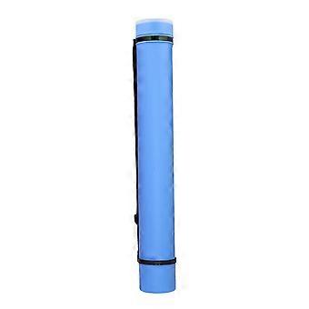 Poster Tube Expandable Large Capacity Waterproof Antishock Portable Document Poster Tube for StorageBlue