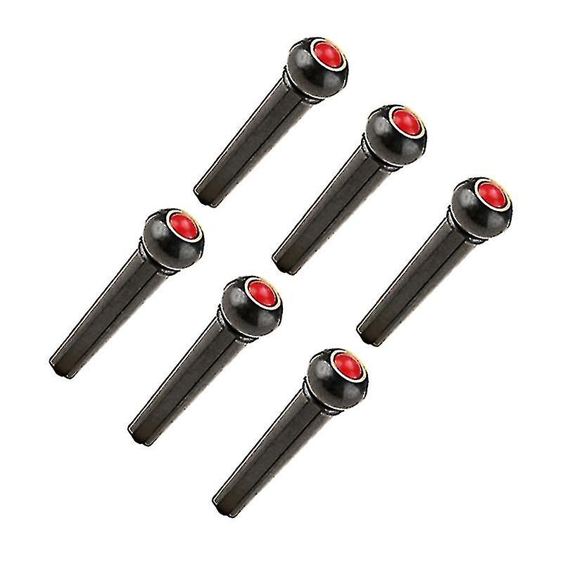 6 Pieces Various Styles Bridge Pins With Abalone Dot Acoustic Guitar Bridge Pins