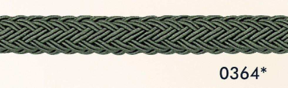 Minerva 9mm Braided Gimp Cord Sage Green - per metre