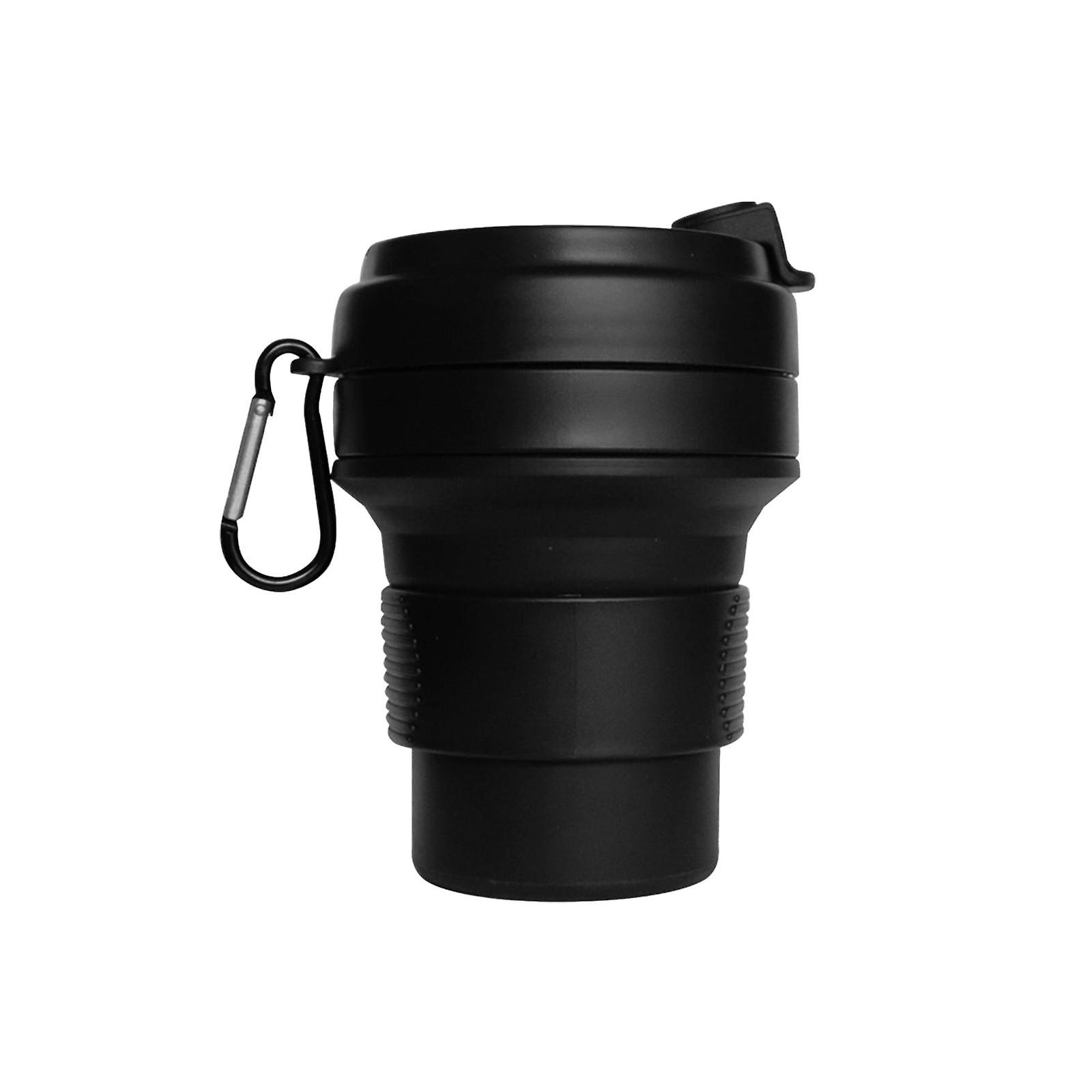 Collapsible Cup Silicone Cup Folding for Hot and Cold Drinks Beach Pink