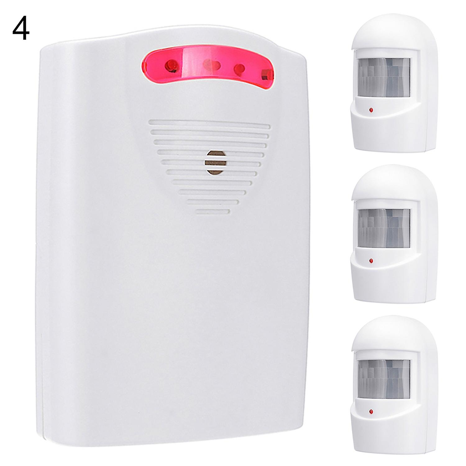 Wireless Driveway Alarm Alert System Security Garage Intruder PIR Motion Sensor