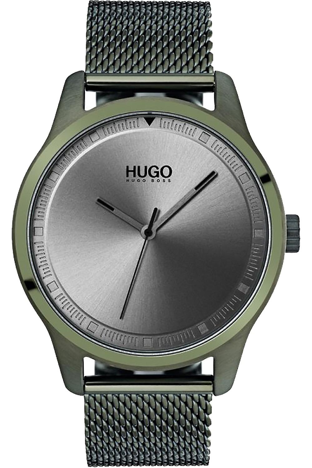 Move Men's Analog Quartz Watch with Stainless Steel Bracelet 1530046