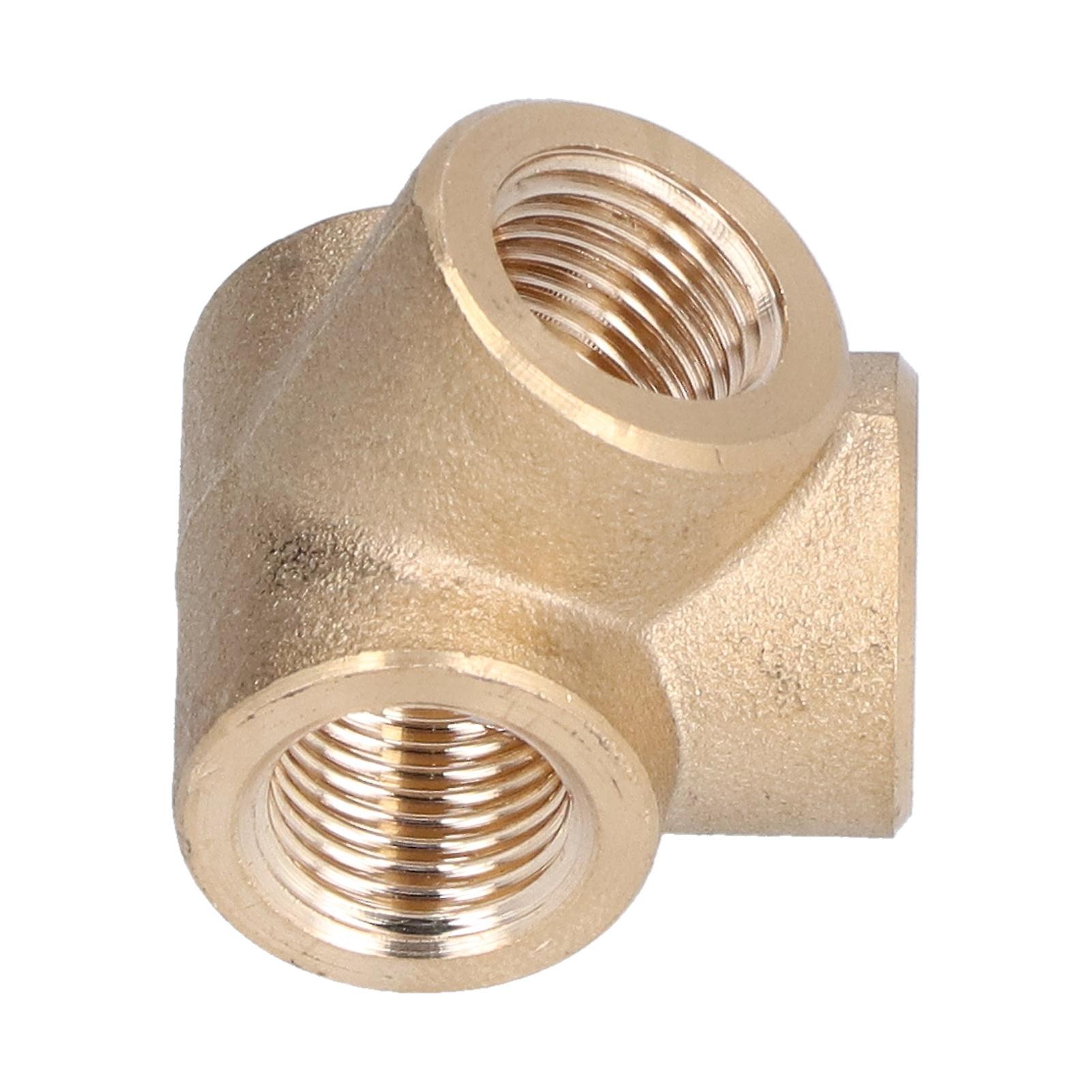 4?Way Side Outlet Tee Durable Sturdy Fine Processing Anticorrosion Spiral Four?Way Iron Pipe Fitting
