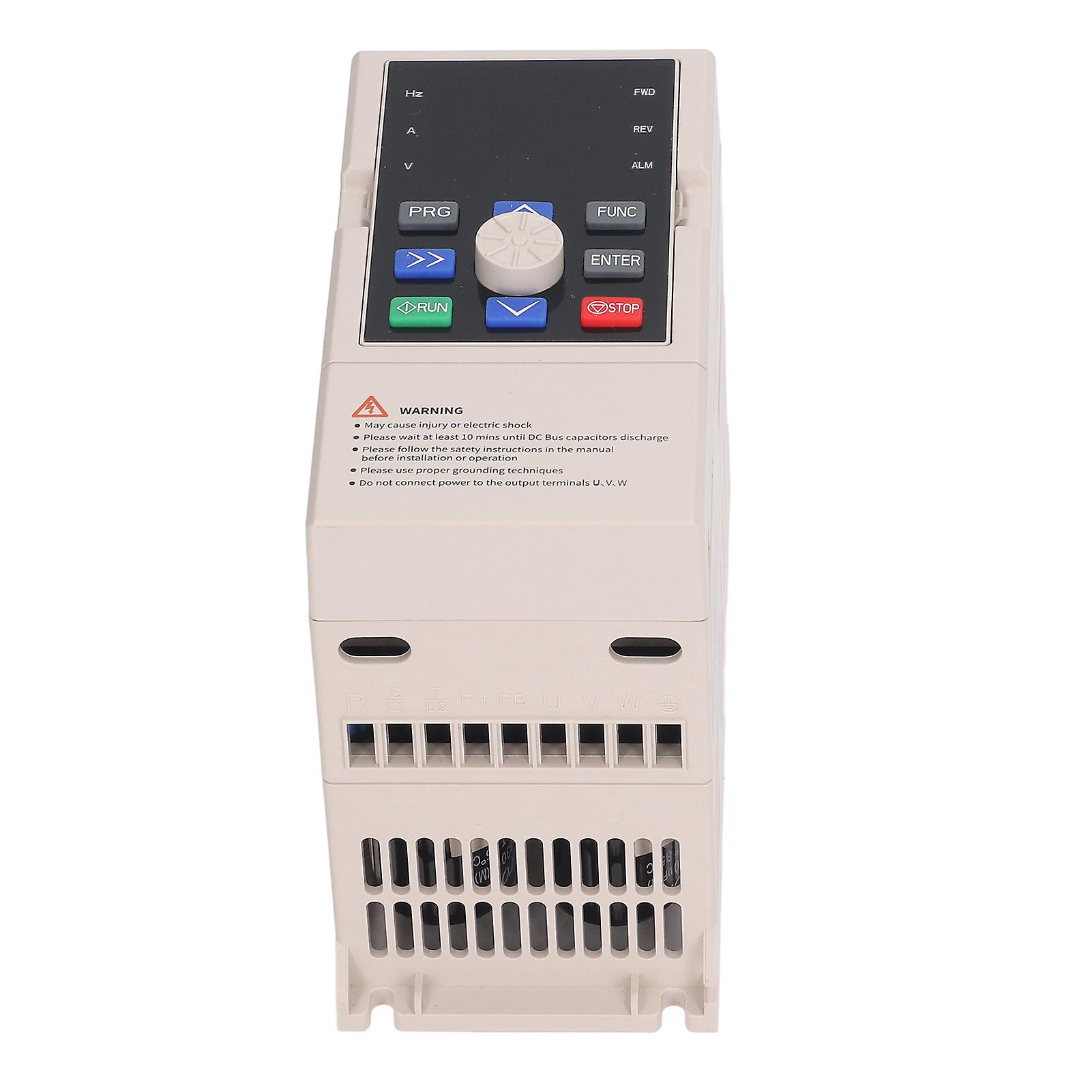 3 Phase 0.75KW Variable Frequency Inverter with Small Fan AC380V Input Output Drive Converter