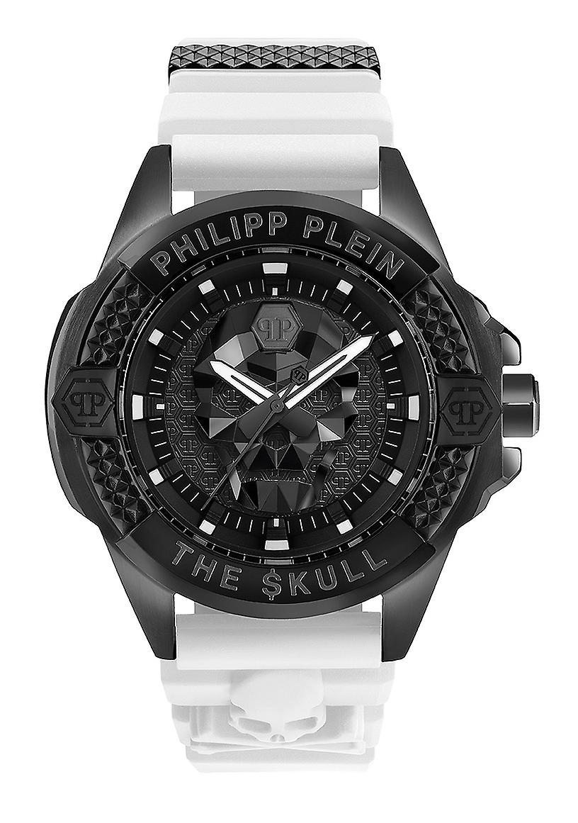 Philipp Plein Unisex Watch Analog Quartz THE $KULL PWAAA2624 Silicone