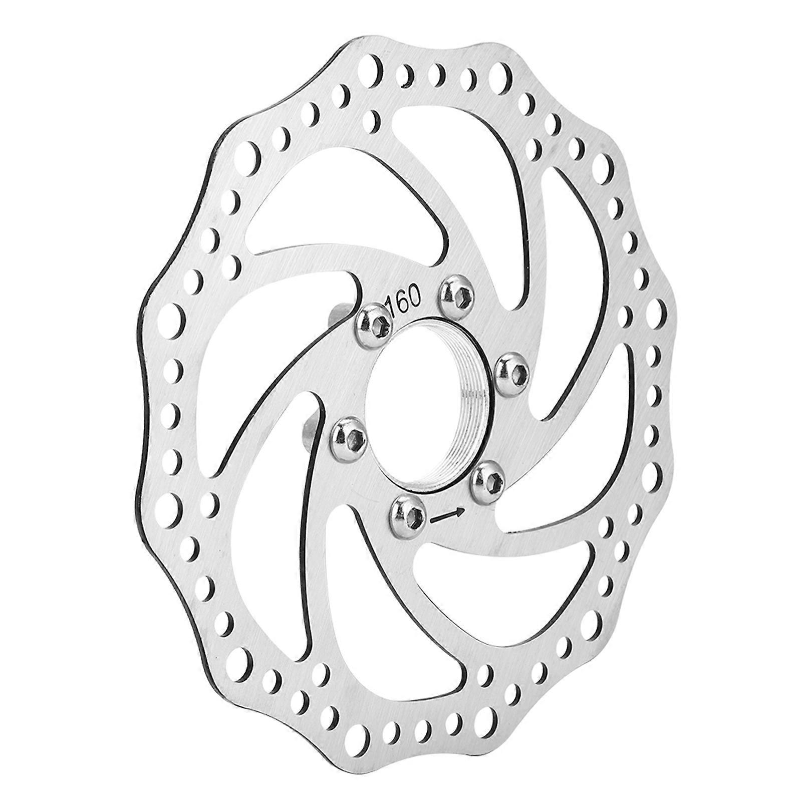 Mountain Bike 160mm Threaded Hubs Bike Brake Disc Rotor Flange Adapter with 6 Bolts