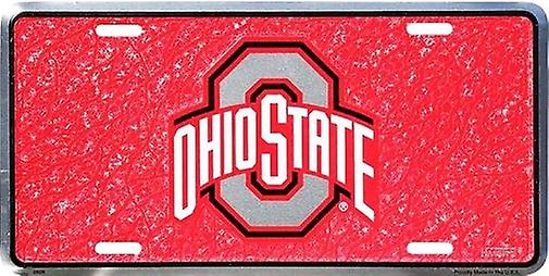 Ohio State Buckeyes NCAA Mosaic License Plate