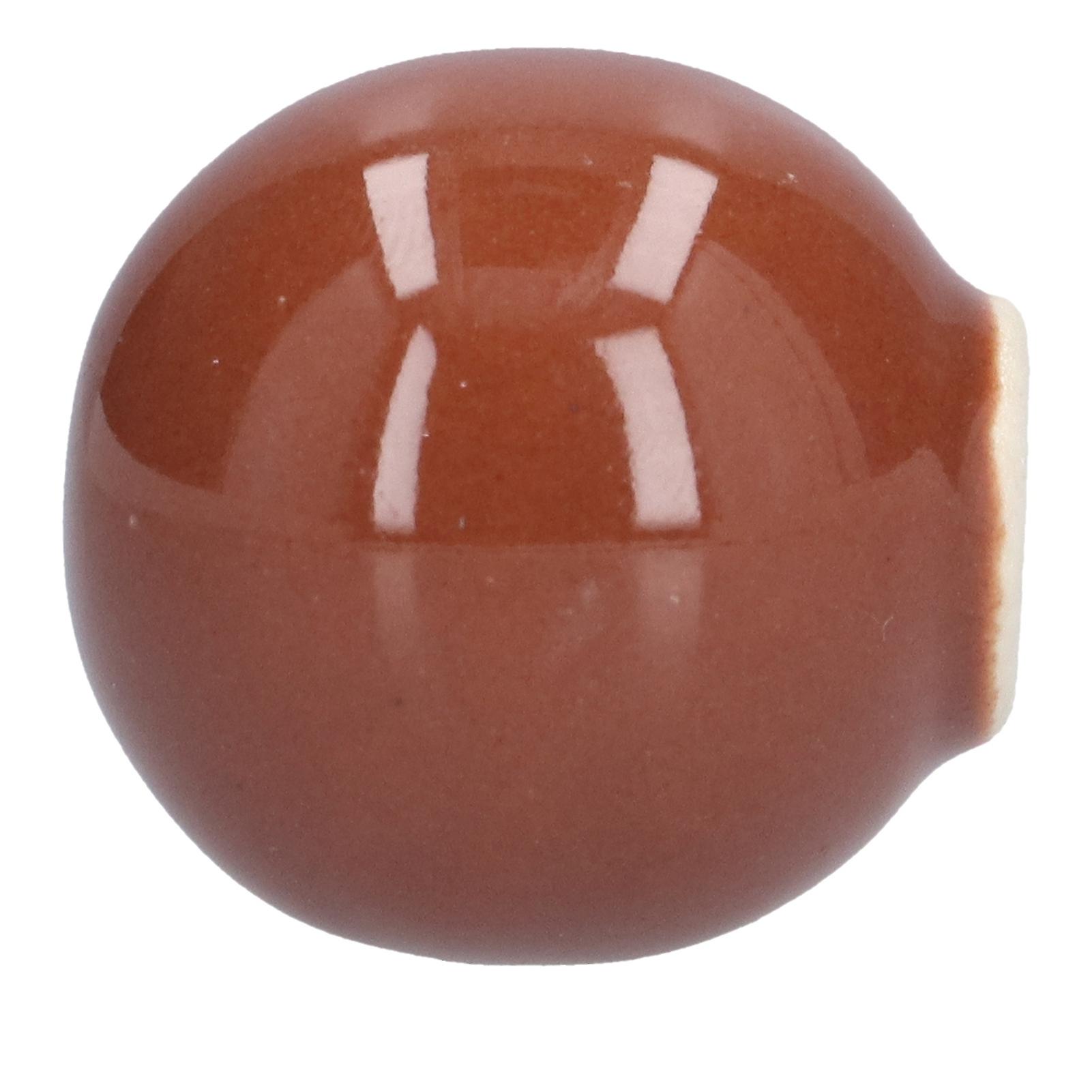 Modern Simple Brown Cabinet Knobs Zinc Alloy 30mm Drawer Knobs