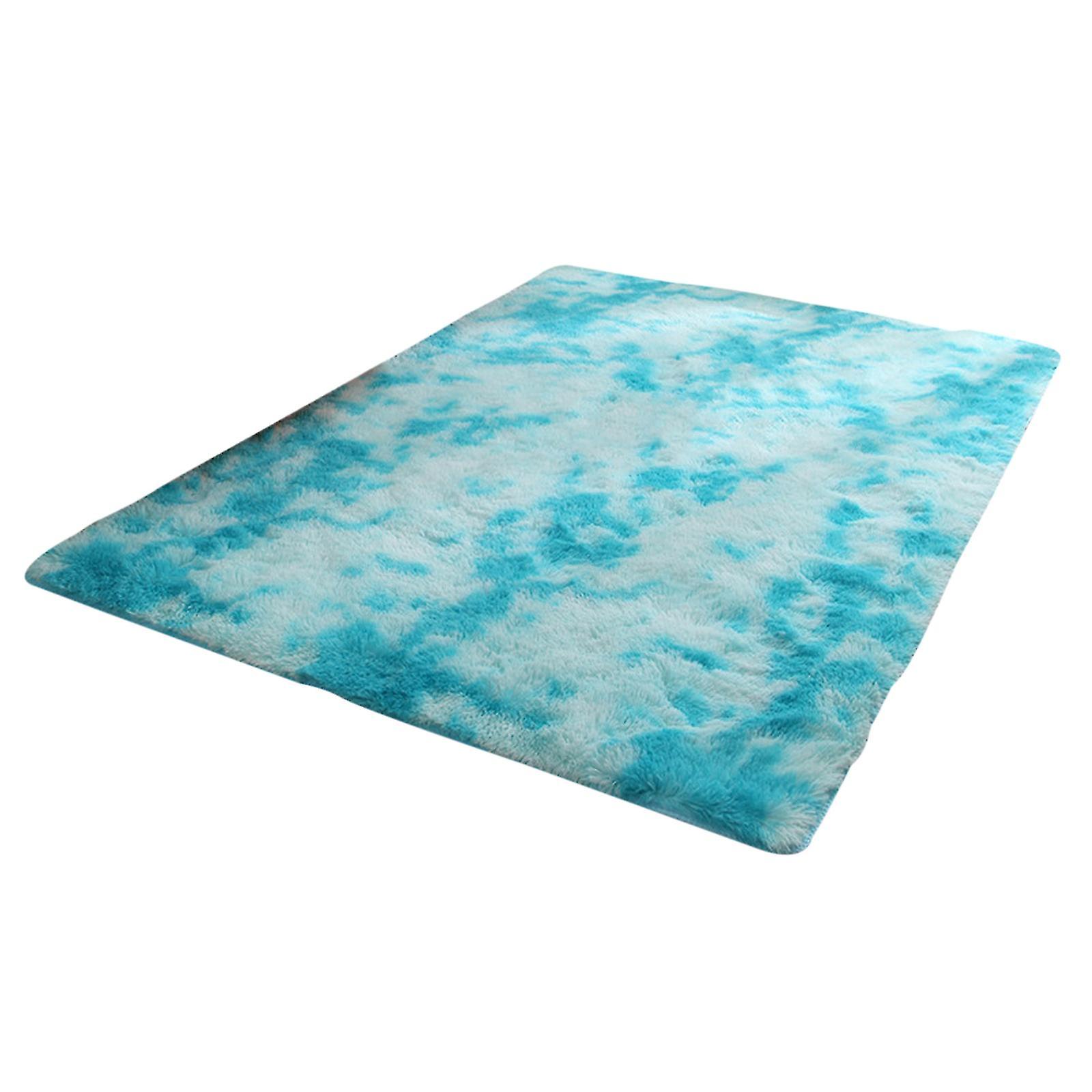 Gulvteppe Fluffy Area Carpet Shaggy Extra Soft Thicken Pads Stue Soverom