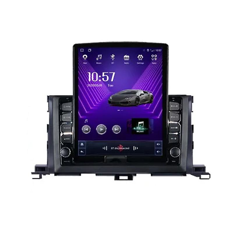 9.7" Android For TOYOTA Highlander 2015-2017 Tesla Type Car Radio Multimedia Video Player Navigation