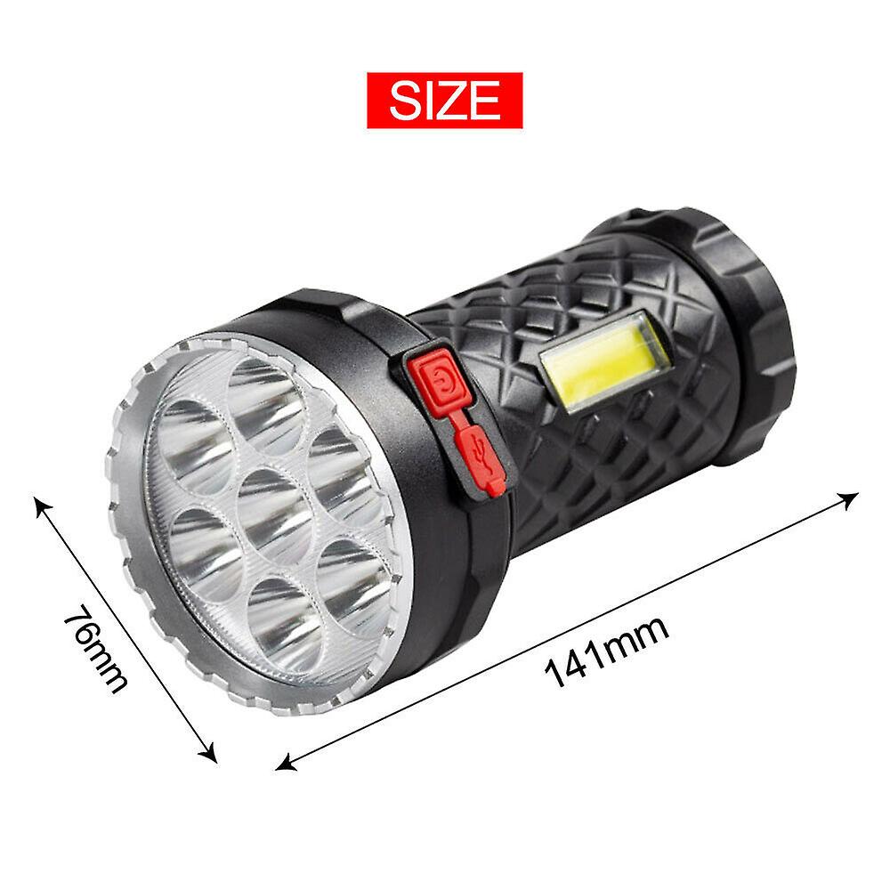 Explosion LED Lampe De Poche Lumière Rechargeable Super Lumineux Projecteur Projecteur