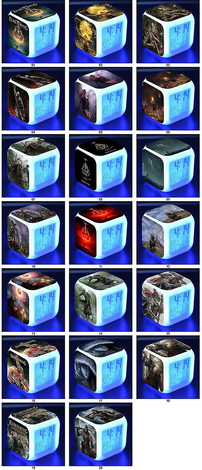 Ancient Ring, Elder Ring, Eldon Ring Led Luminous Alarm Clock-style 5