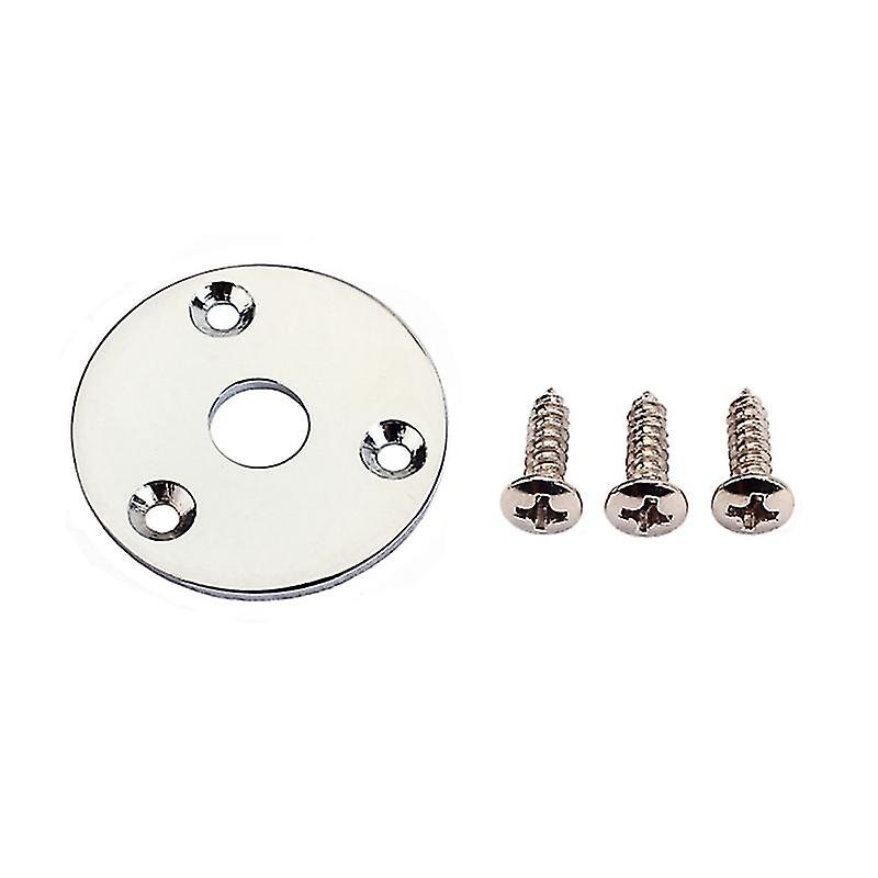 1pcs Guitar Jack Socket Plate