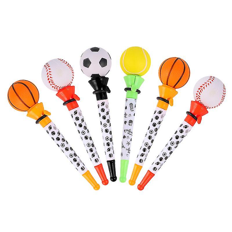 6pcs Bouncing Ball Pen