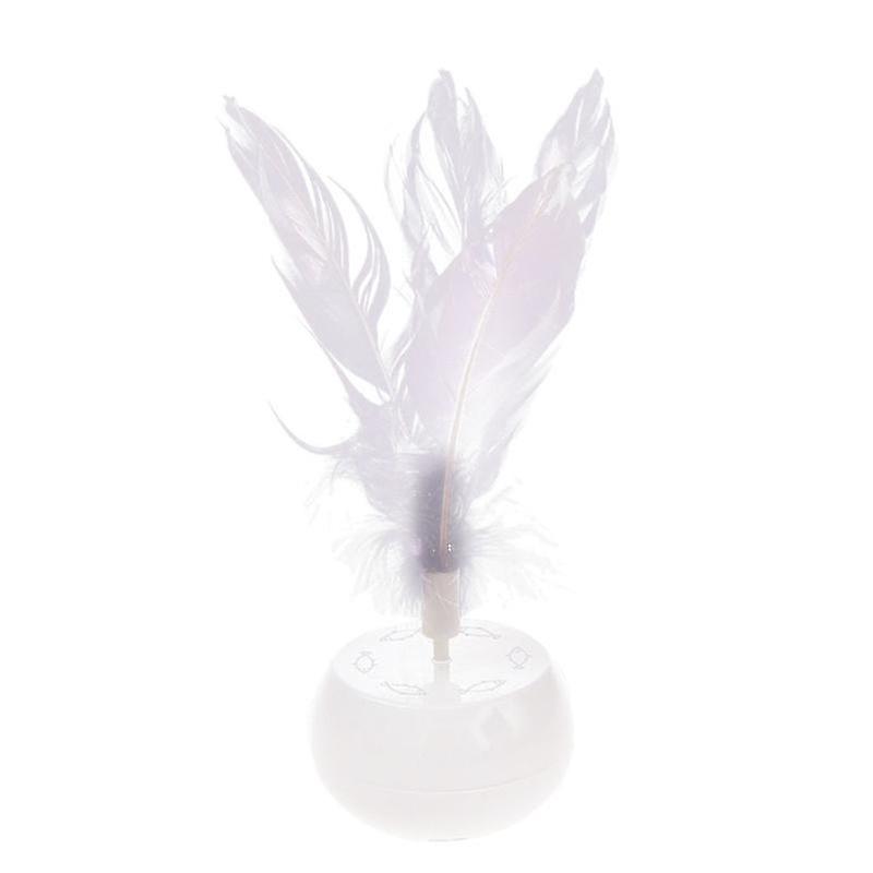 Feather, Abs Educational Playthings For Pet Cat Use