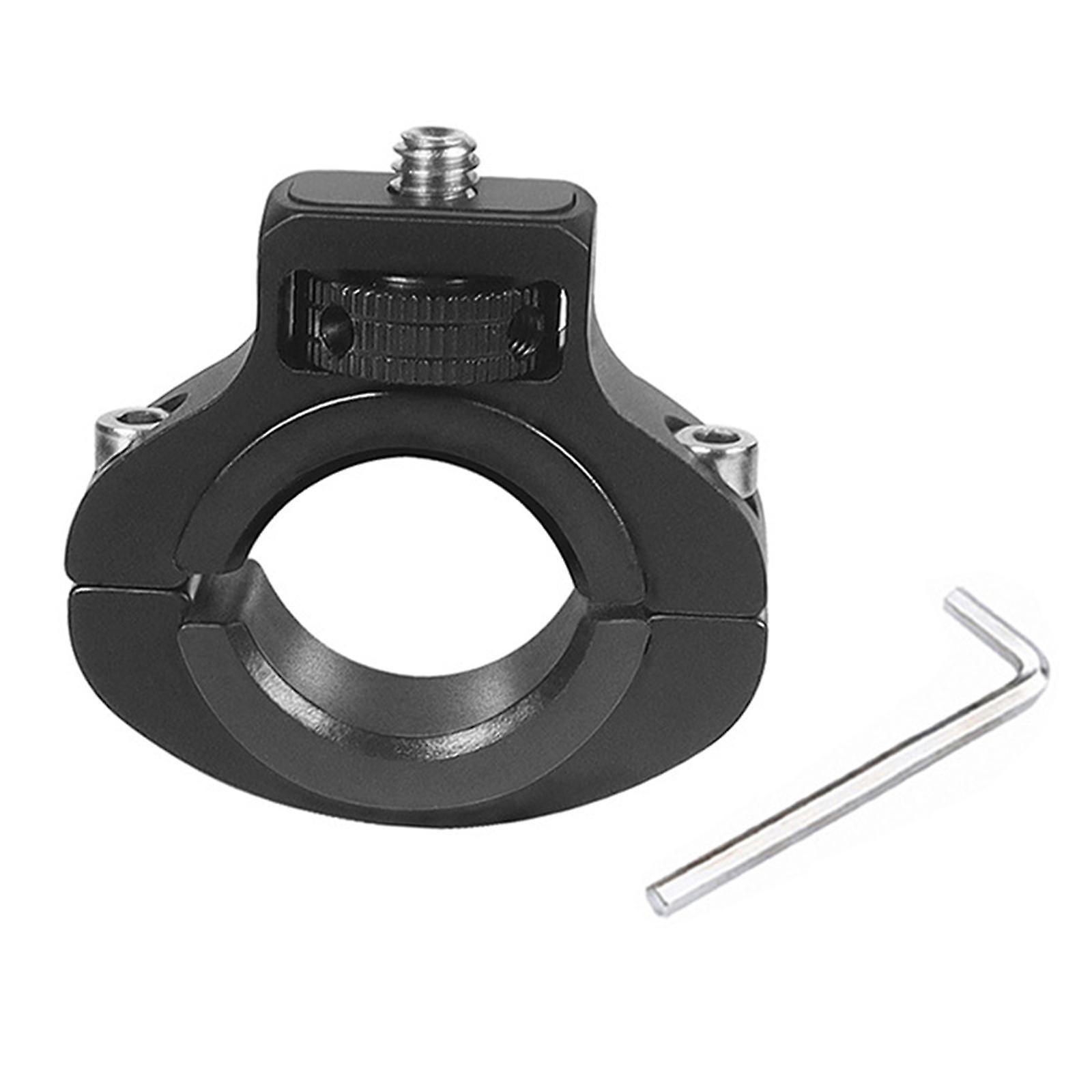 Camera Handlebar Mount Holder Mount Bracket for Motorcycle Panoramic Cameras Black