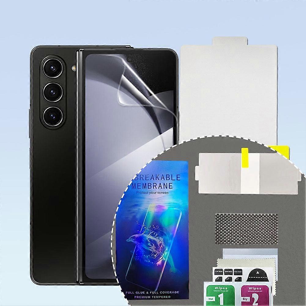 Hydrogel External and Inside Screen Protector For Phone Galaxy Z Fold 6