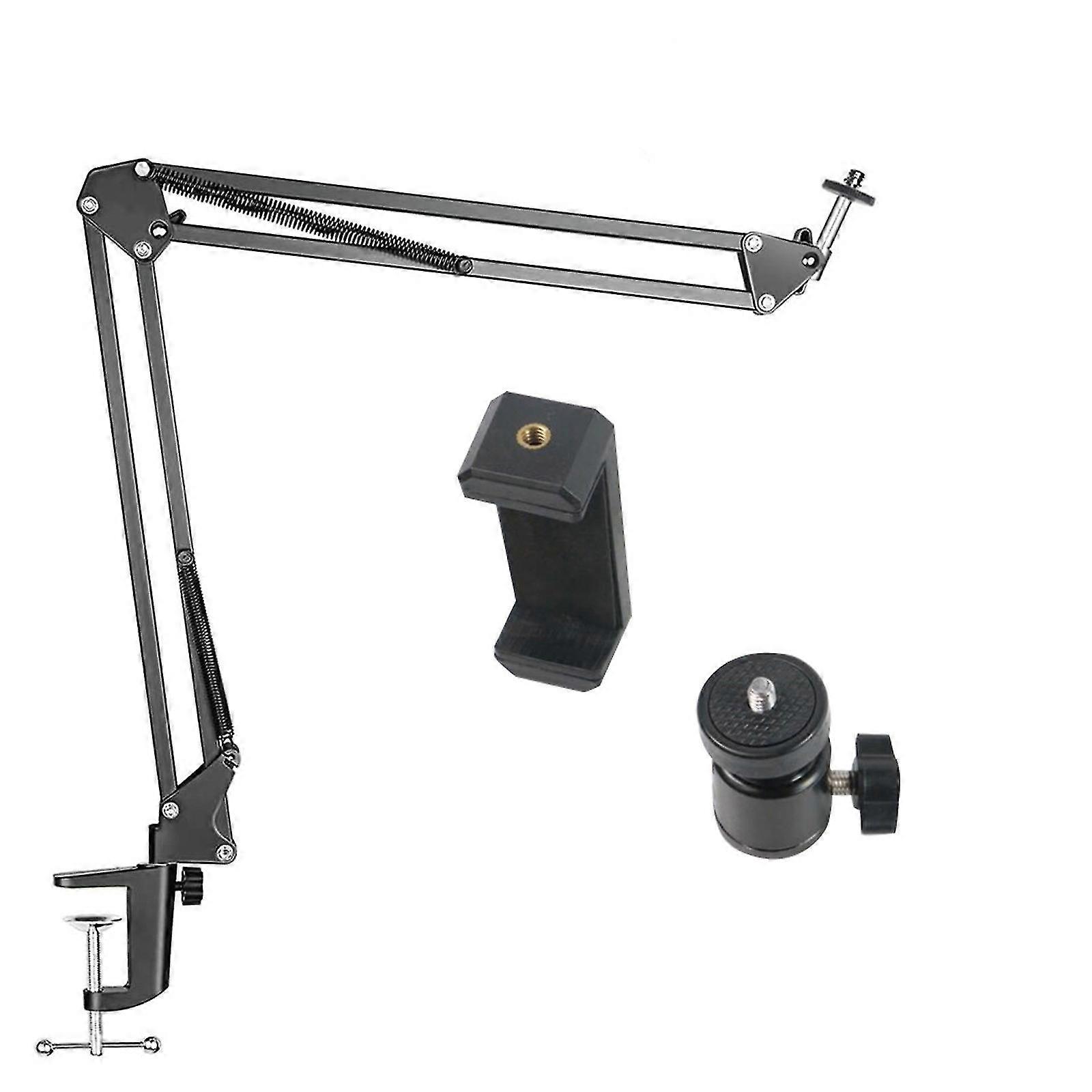 Overhead Tripod For Camera Webcam Ring Light Flexible Overhead Arm - MXBC