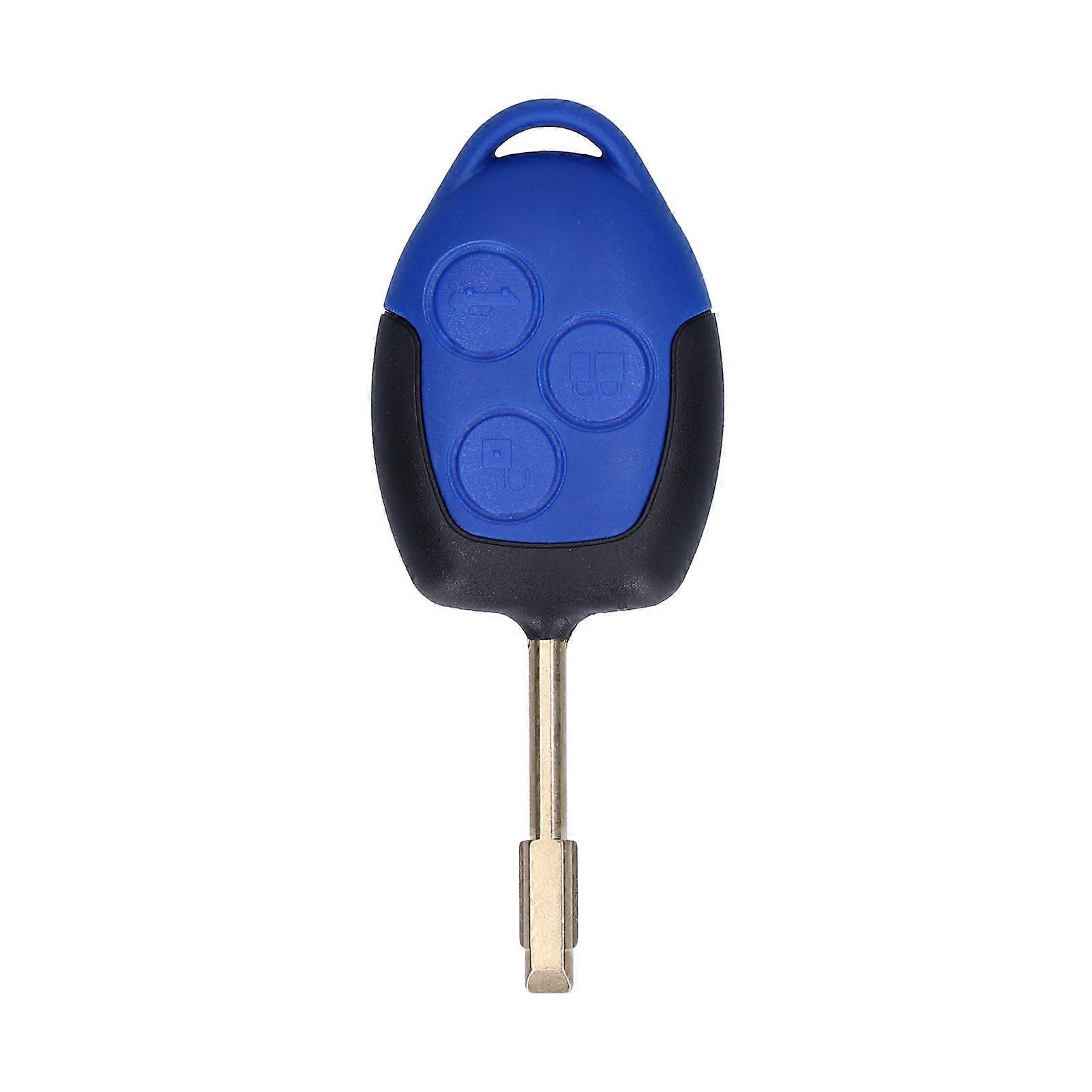 433 MHz Car 3 Buttons Smart Remote Key Keyless Entry Fob Unlock Door Trunk Replacement for Ford