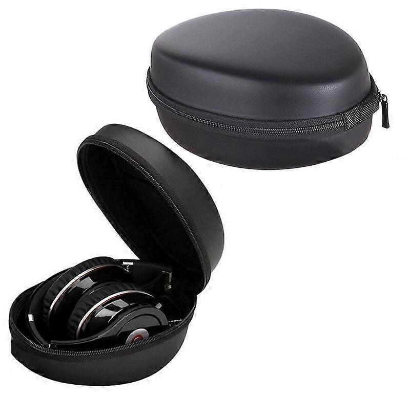 Hard Headphone Travel Case for Foldable Rechargeable Wireless iJoy Headphones- Portable, Universal Hard EVA Shell Storage Bag with Zipper for Carrying