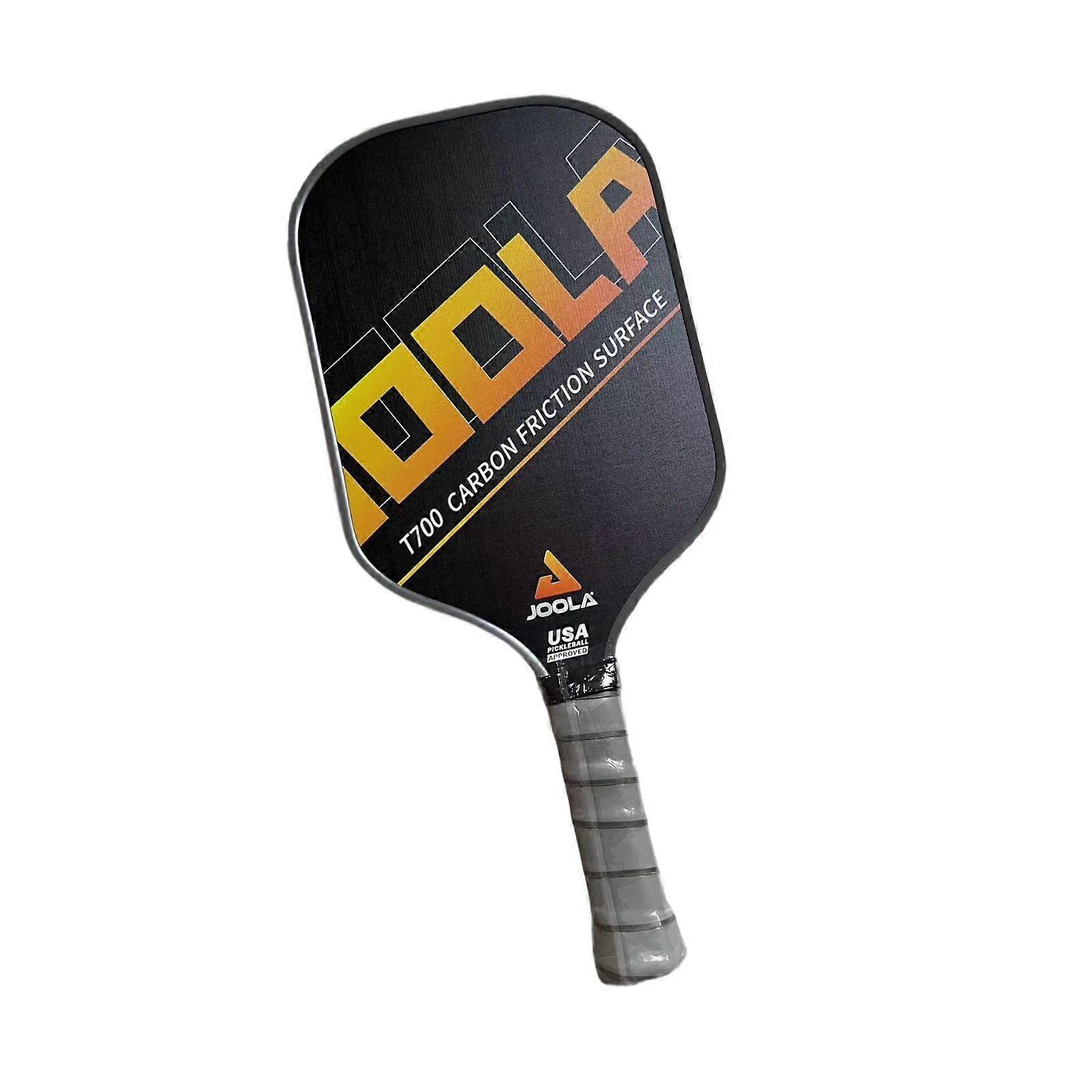 Pickleball Racket Draagbare Koolstofvezel voor Yard Beginners of Pros Heren Vrouwen geel
