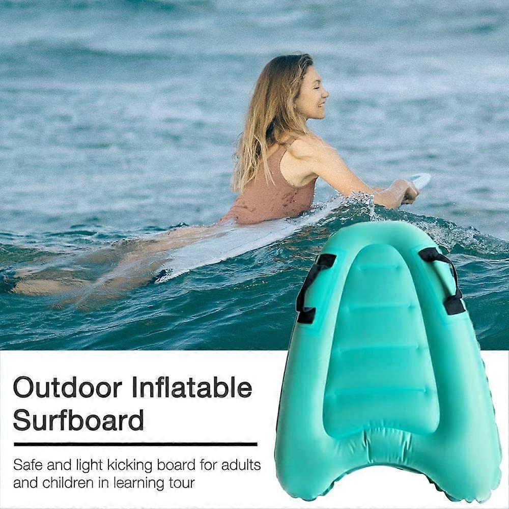 Produktbild von Luftmatratze Kinder Kleine Xbiez Schwimmendes Surfbrett Mit Griffen, Tragbares Bodyboard, Wassersport, Pools, Aufblasbares Surfbrett Für Strand