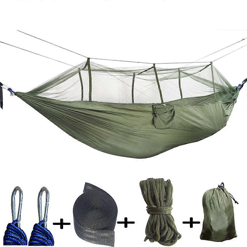 Double Parachute Cloth Mosquito Proof Hammock With Mosquito Bill YDW