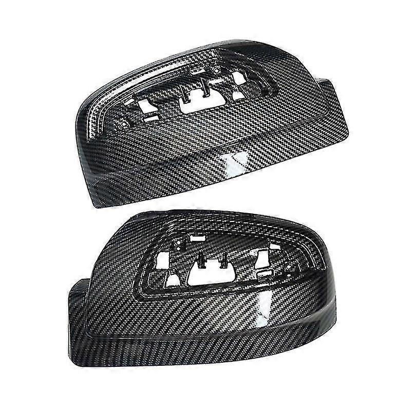 1 זוג סיבי פחמן כיסוי מראה אחורי מכסה מעטפת עבור מרצדס- Viano W639 2011-2015 A6398110461 A639-במלאי
