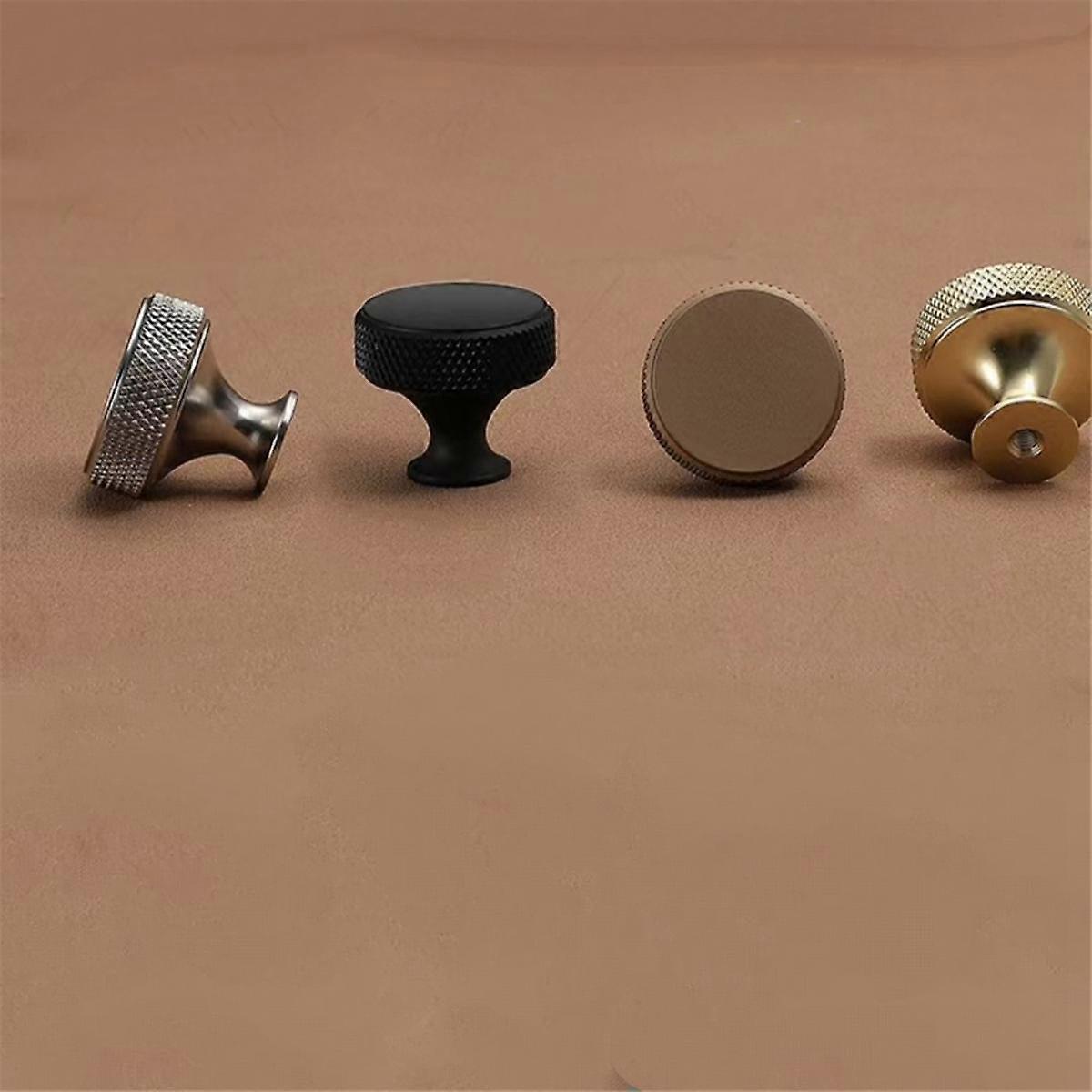 10Pack Kitchen Cabinet Knobs Knurled Dresser Knobs Cabinet Hardware Aluminum Knobs for Dresser Draw