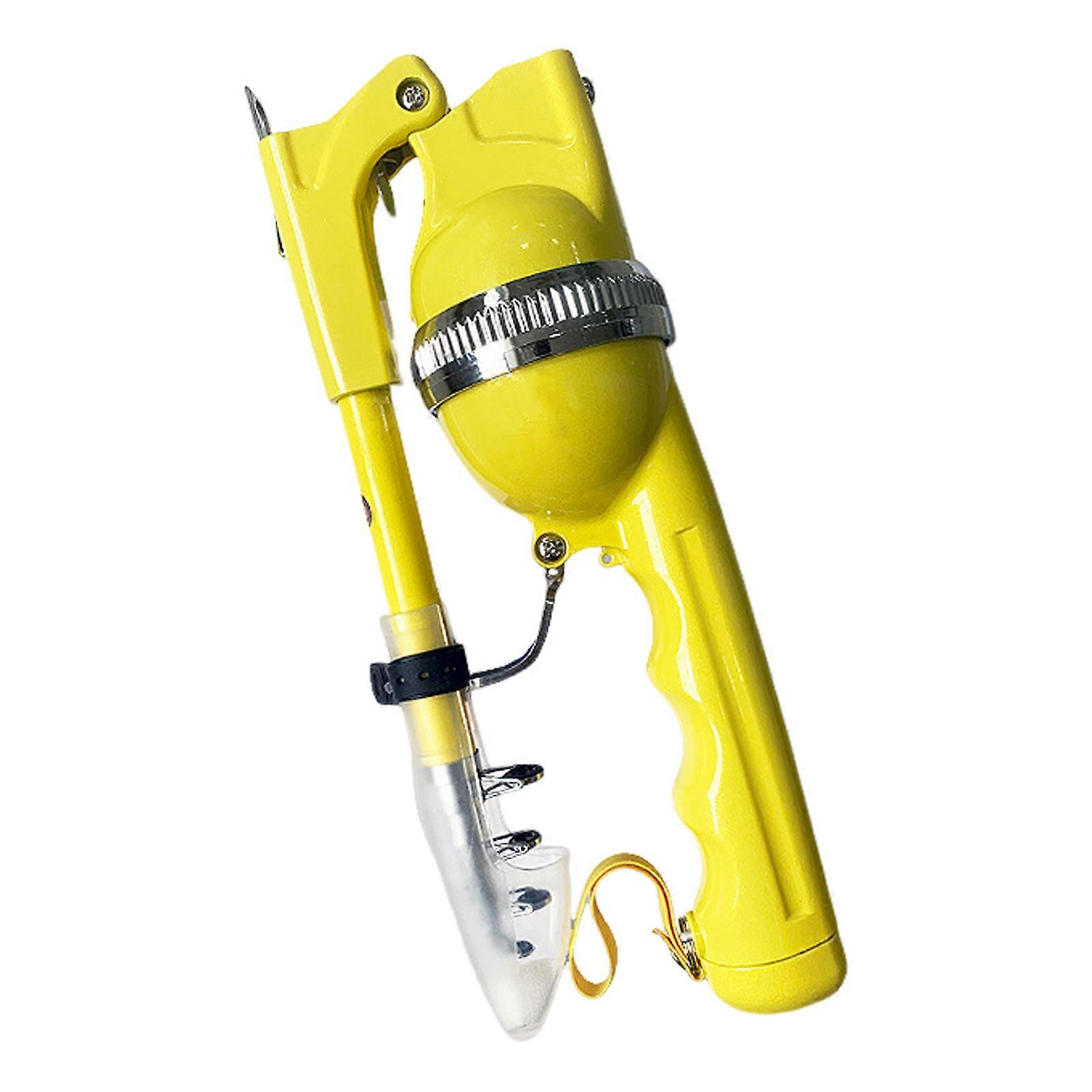 Folding Fishing Rod with Reel Portable Heavy Duty Telescopic Short Fishing Pole River Lake Reservoir Ice Fishing Rod Fishing Accessories