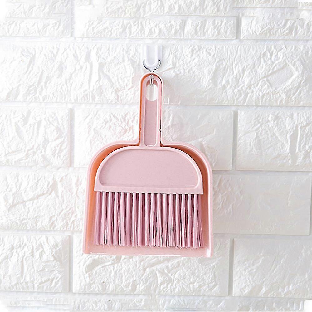Mini Desktop Sweep Cleaning Brush Small Broom Dustpan Set