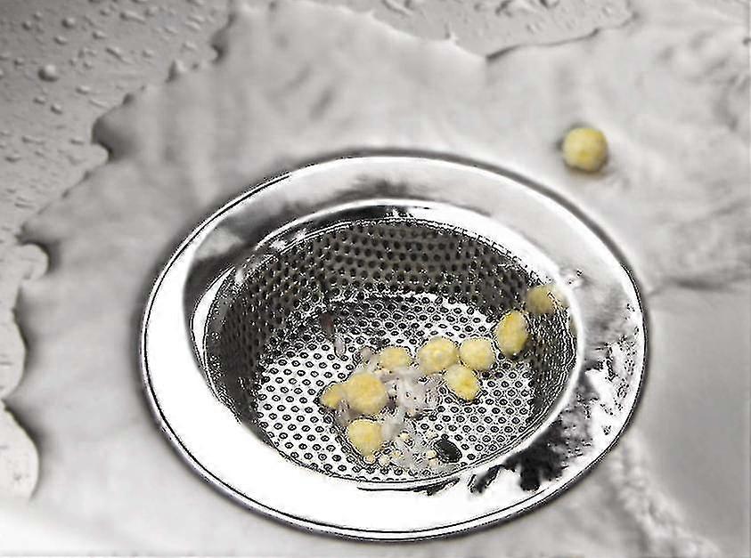 Kitchen Sink Strainer, Stainless Steel Sink Drain Strainer, Dishwasher Safe